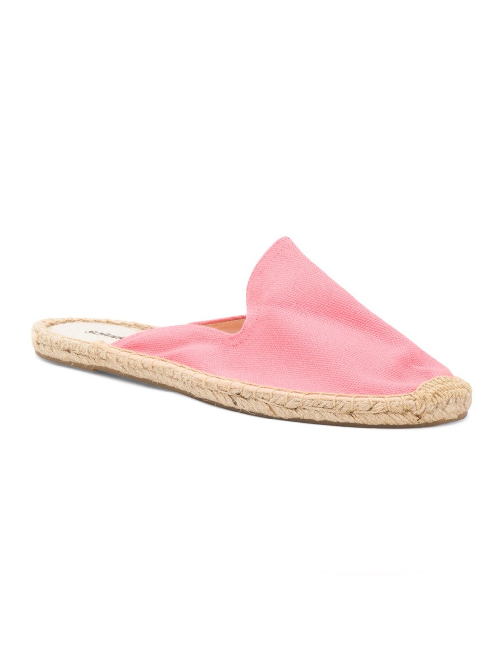 NWT Soludos Canvas The Dali Mules Espadrille in Bubblegum, Very Rare, Size 8/8.5
